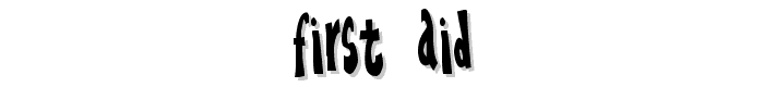 First Aid font